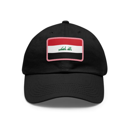 Iraq Leather Patch Hat
