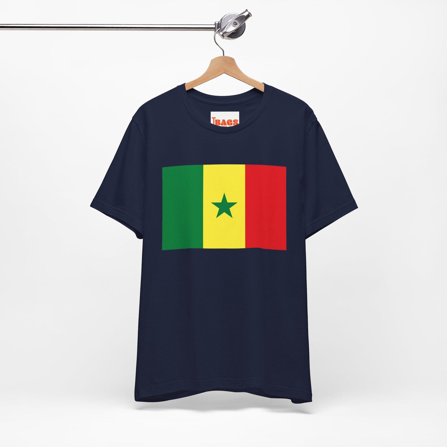 Senegal Flag on T-shirt