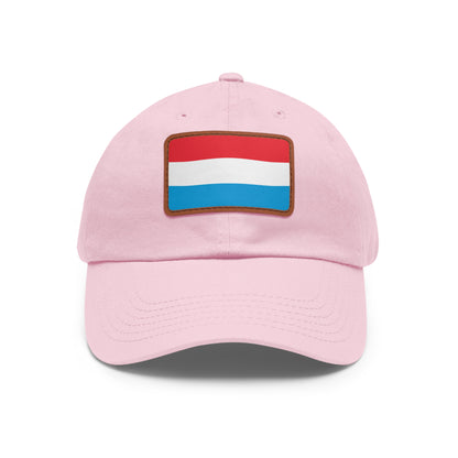 Luxembourg Leather Patch Hat