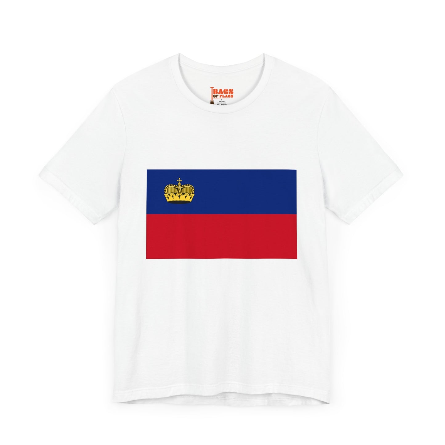 Liechtenstein Flag on T-shirt