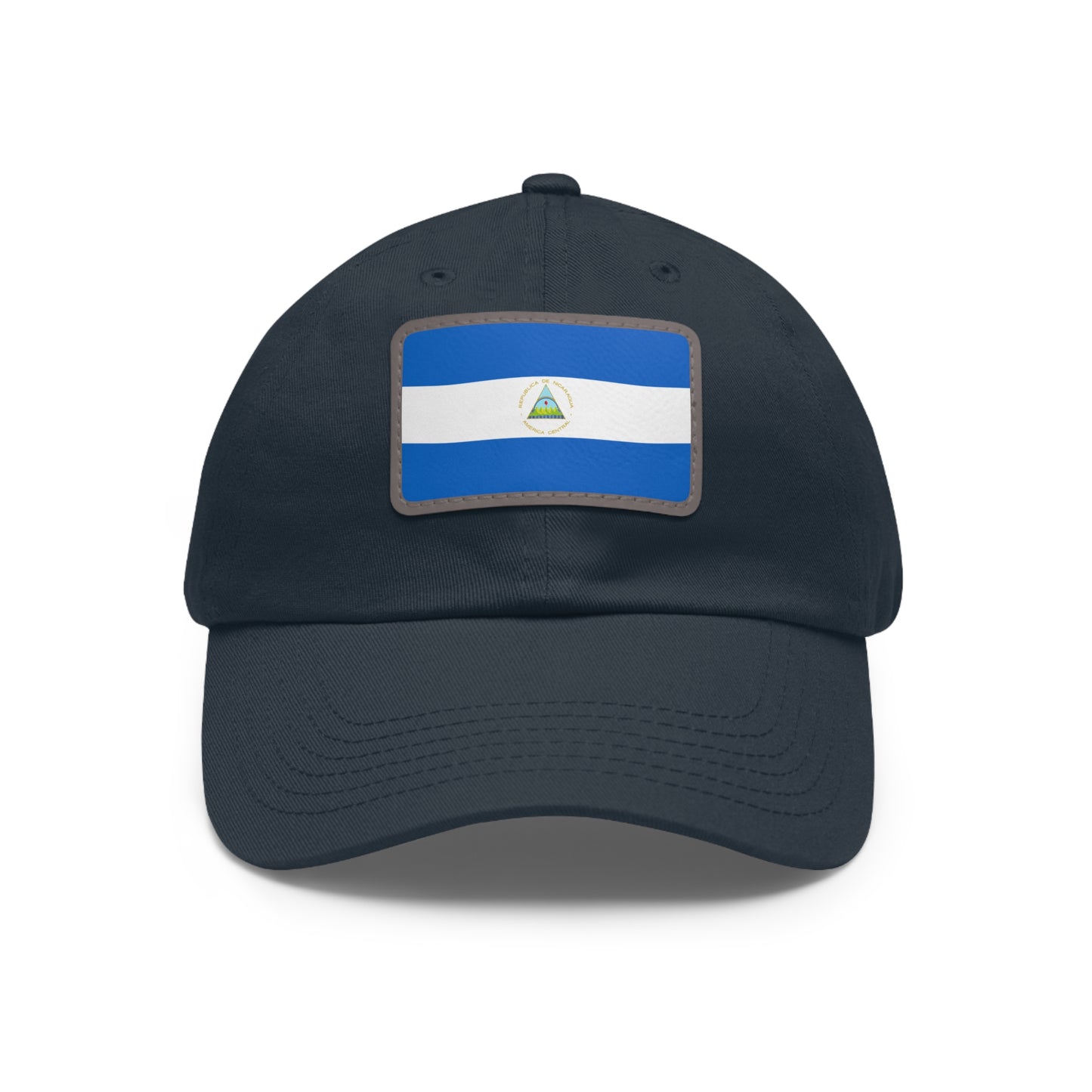 Nicaragua Leather Patch Hat