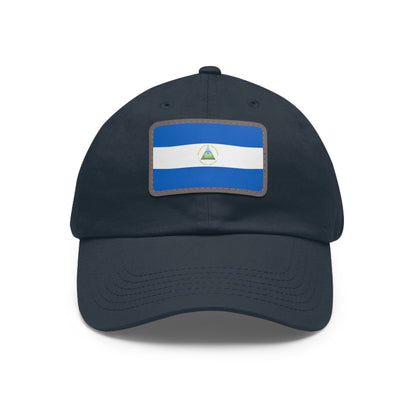 Nicaragua Leather Patch Hat