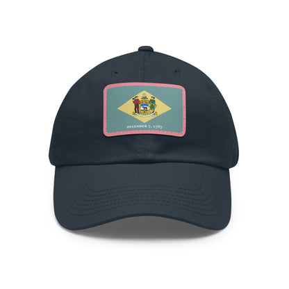 Delaware Leather Patch Hat