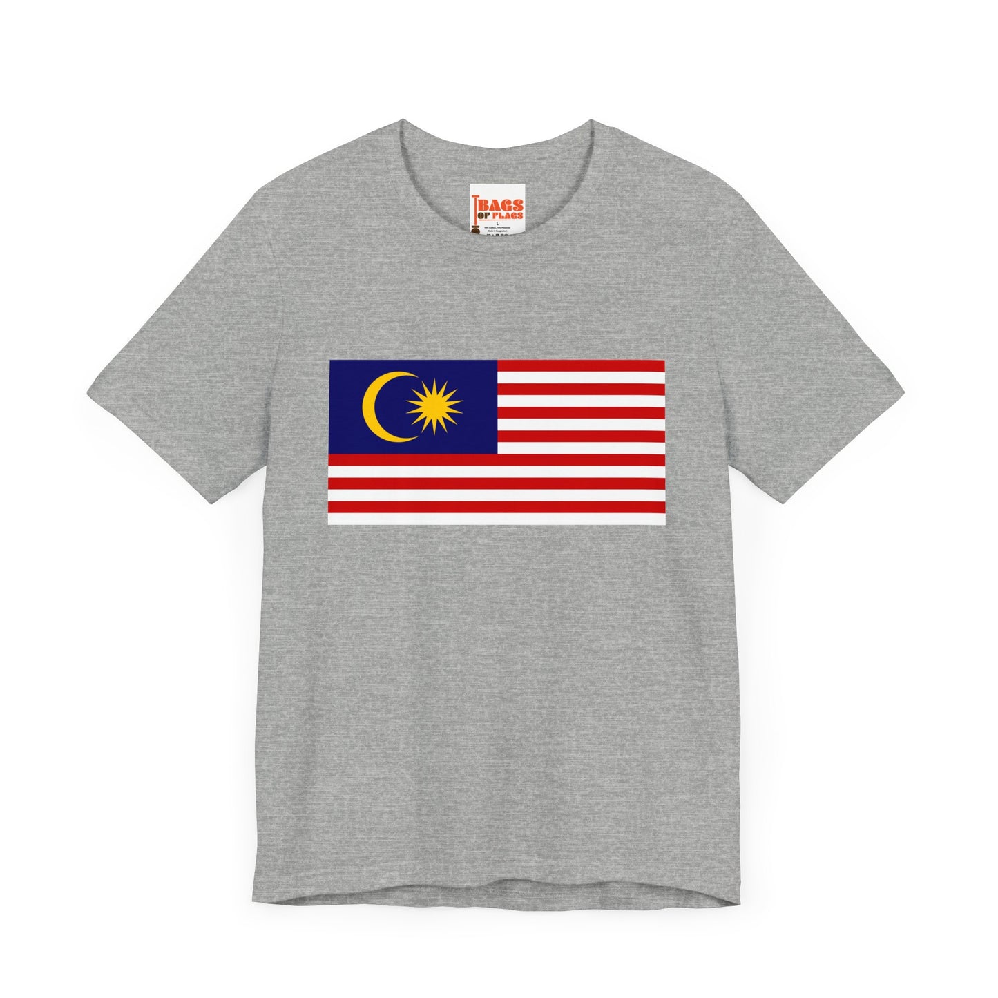 Malaysia Flag on T-shirt