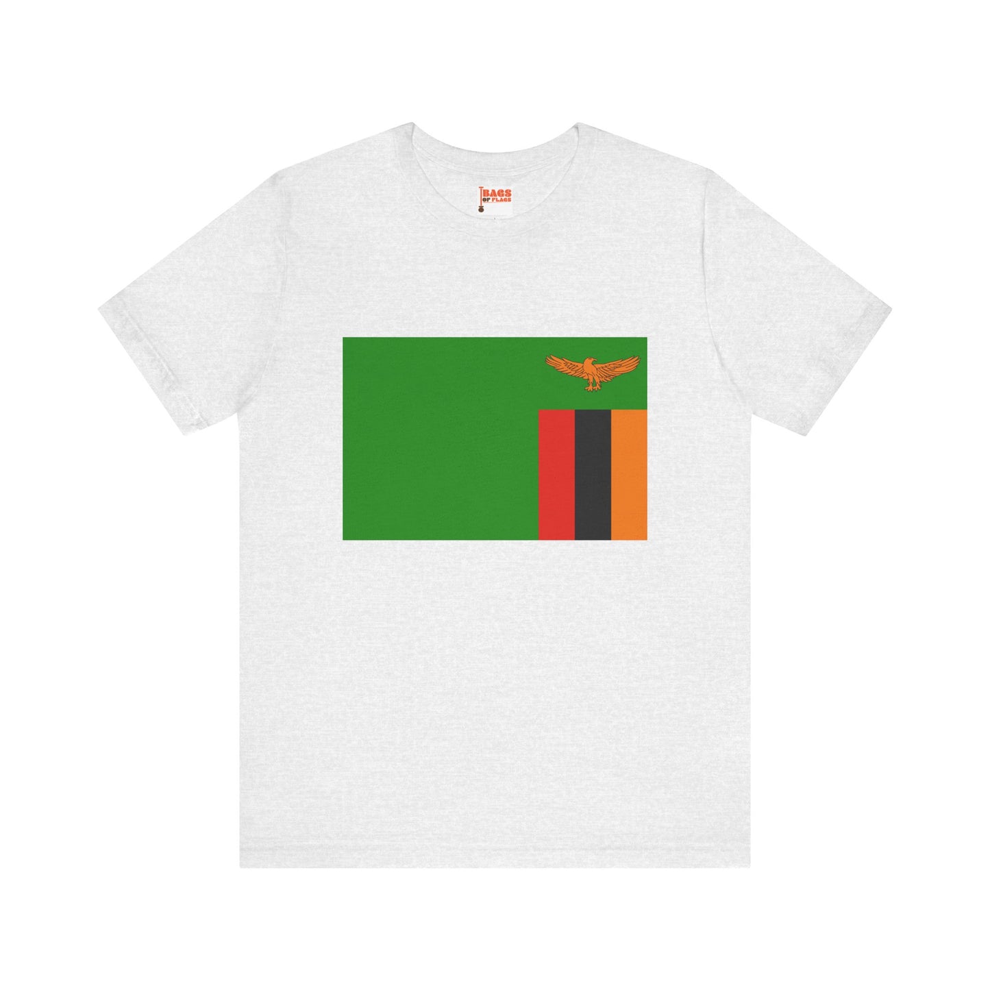 Zambia Flag on T-shirt