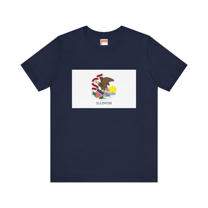 Illinois Flag T-shirts