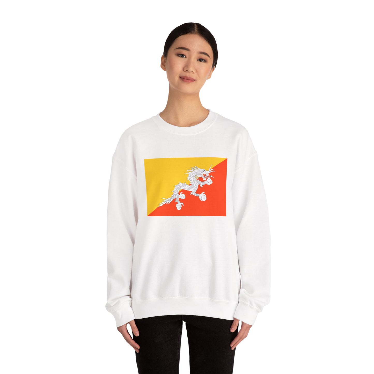 Bhutan Flag Sweatshirt