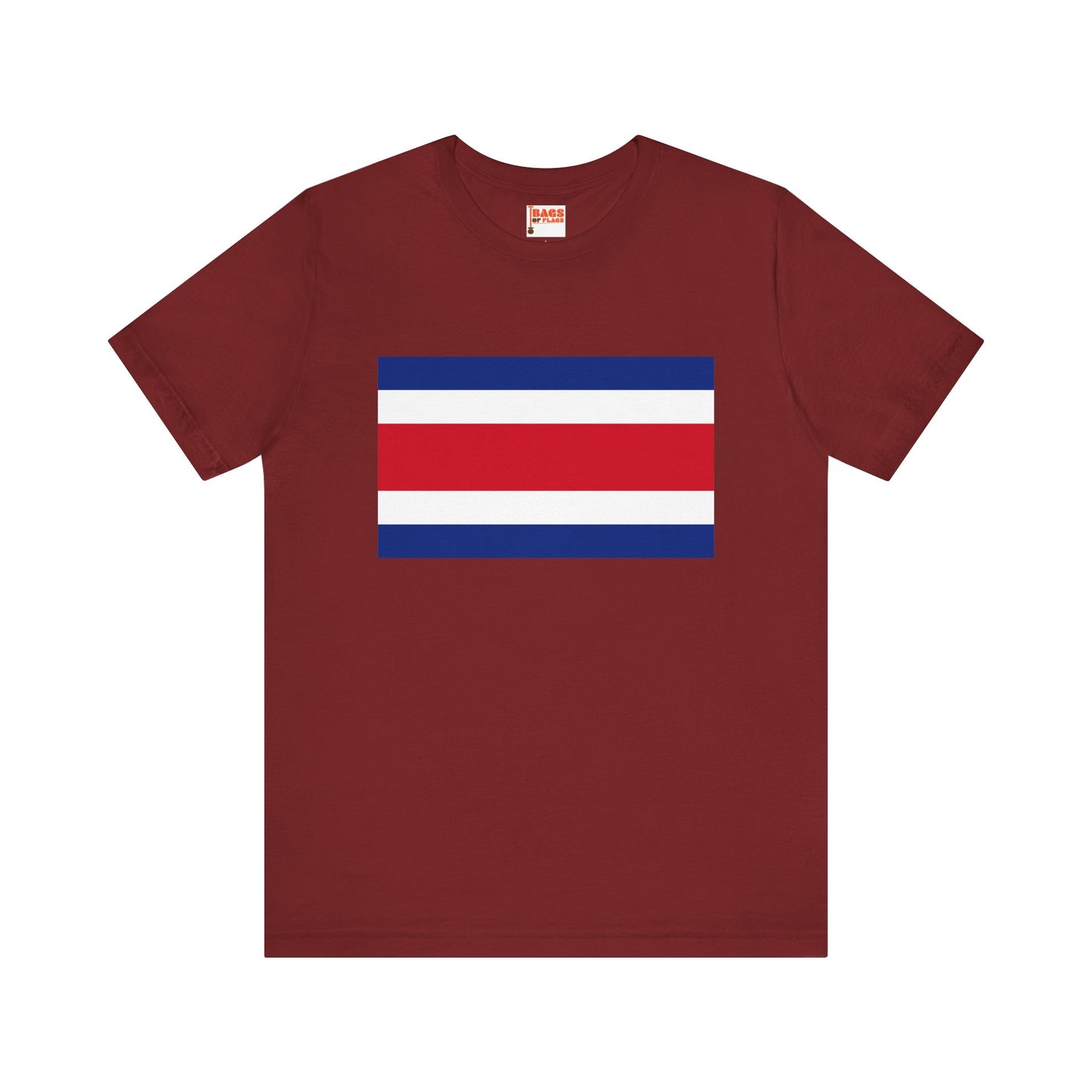 Costa Rica Flag on T-shirt
