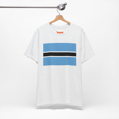 Botswana Flag on T-shirt