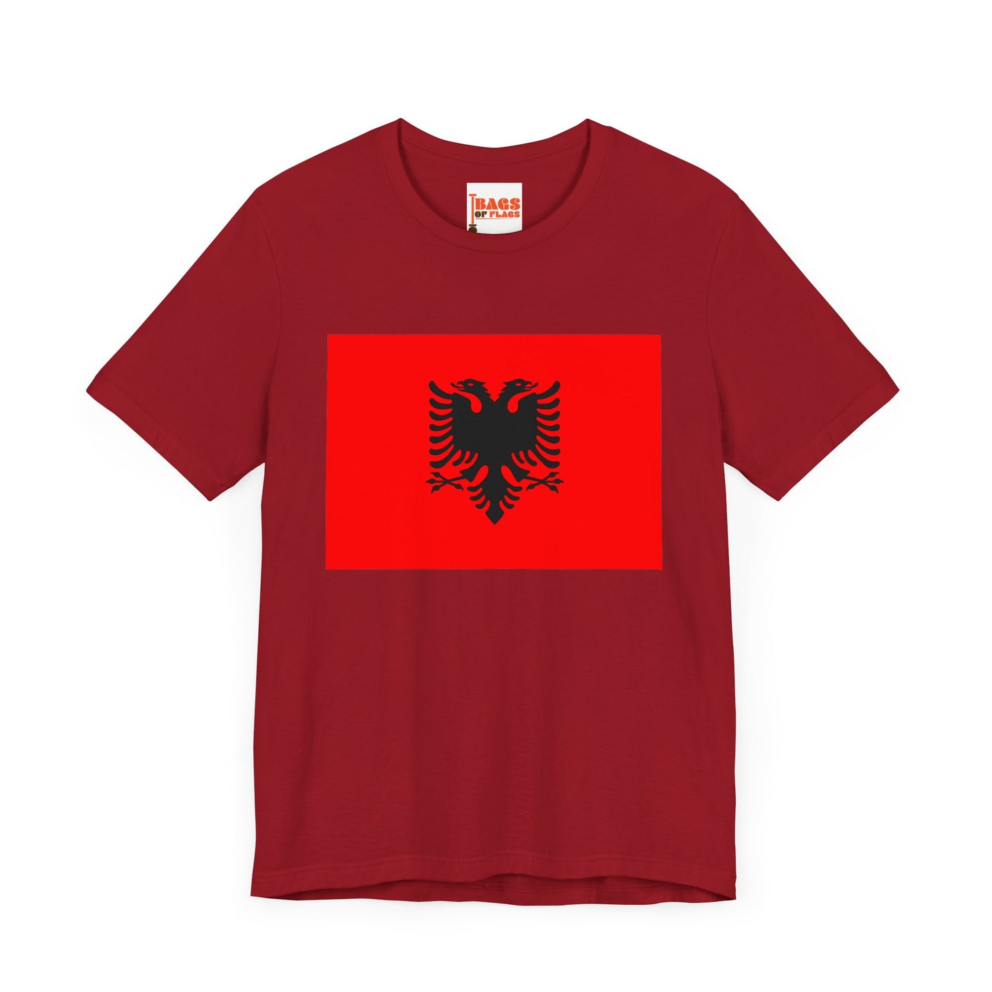 Albania Flag on T-shirt