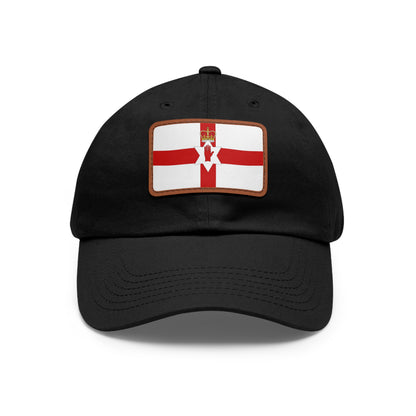 Northern Ireland Leather Patch Hat
