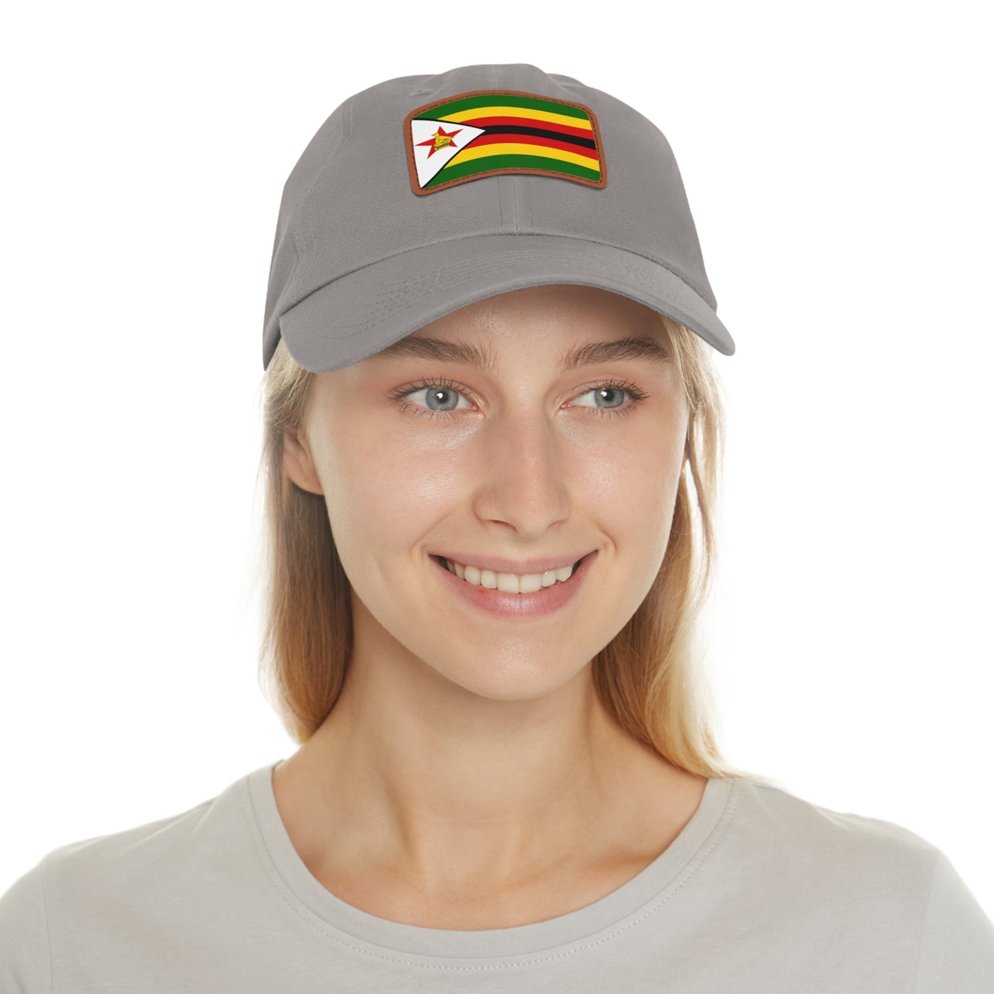 Zimbabwe Leather Patch Hat