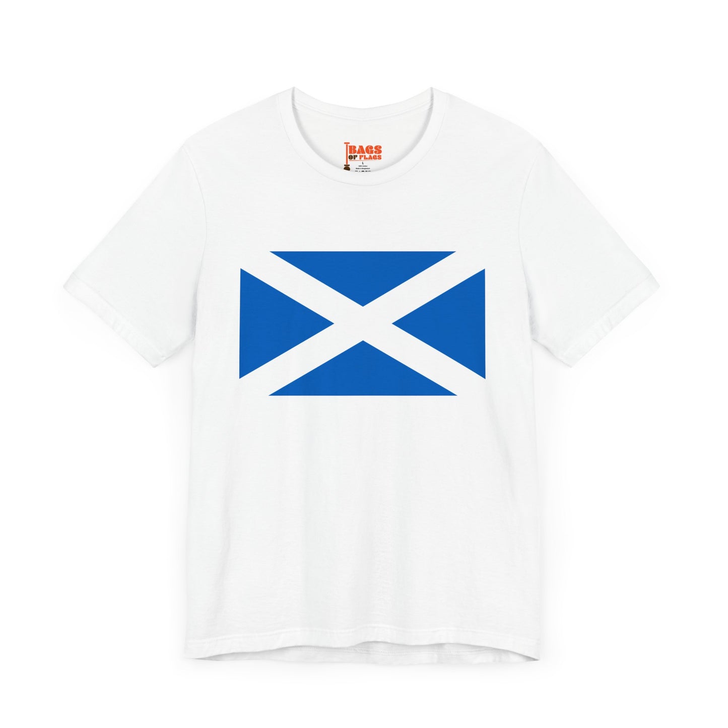 Scotland Flag on T-shirt