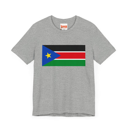 South Sudan Flag on T-shirt