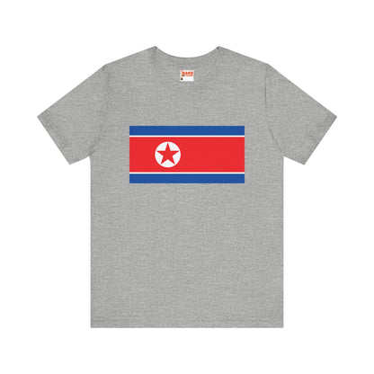 North Korea Flag on T-shirts