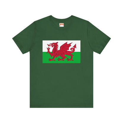 Wales Flag on T-shirt