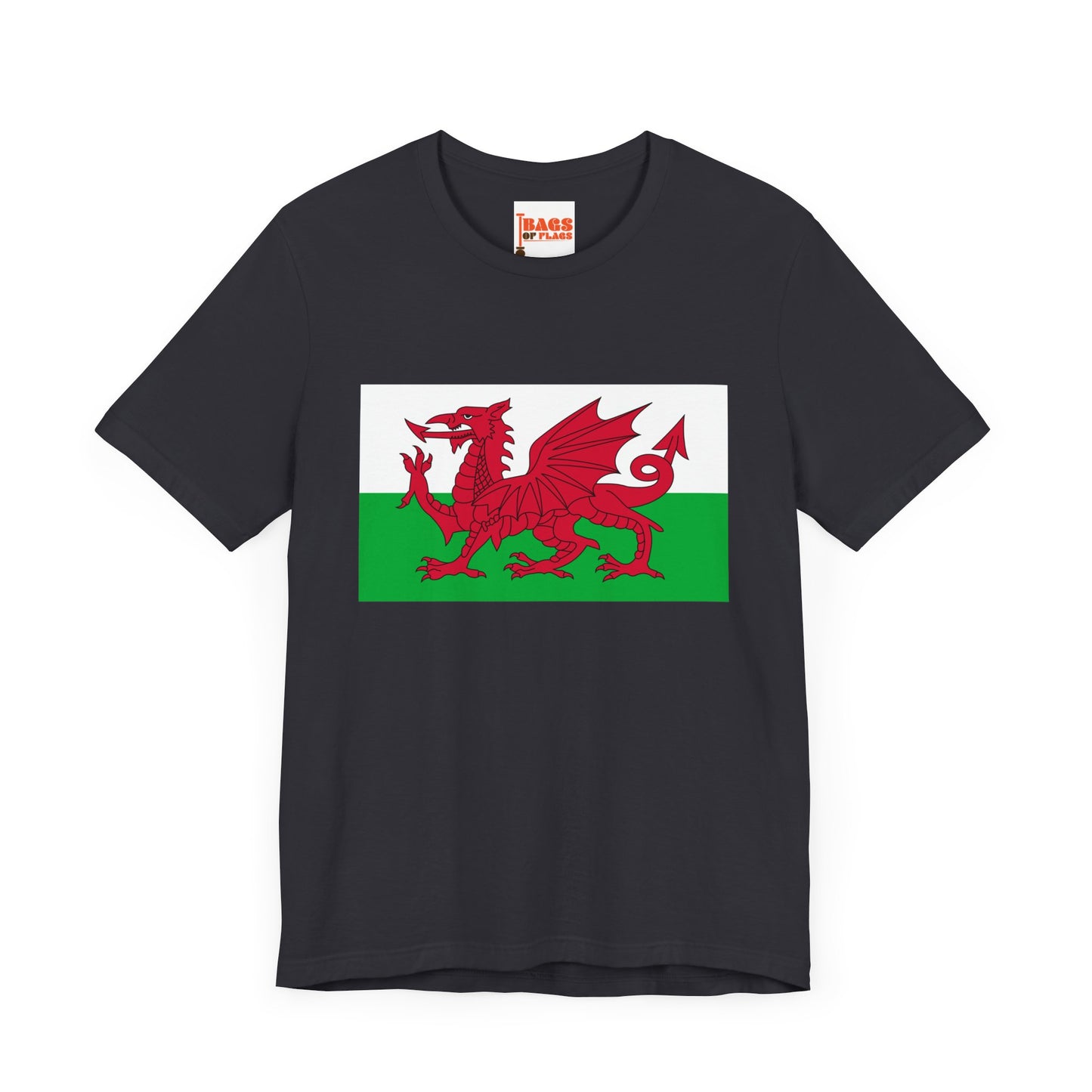 Wales Flag on T-shirt