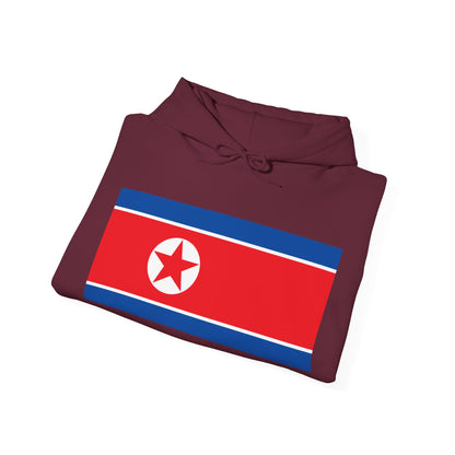 North Korea Flag on Hoodie