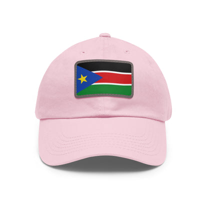 South Sudan Leather Patch Hat