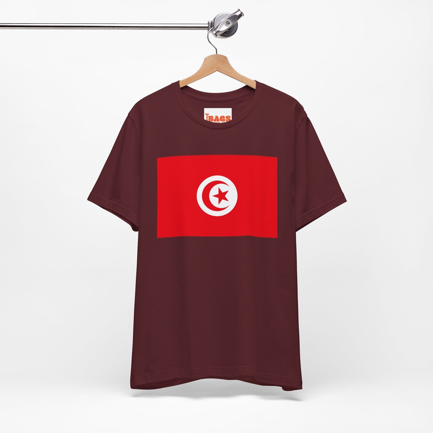 Tunisia Flag on T-shirt