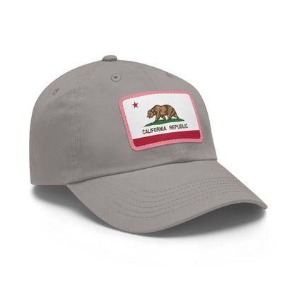 California Leather Patch Hat