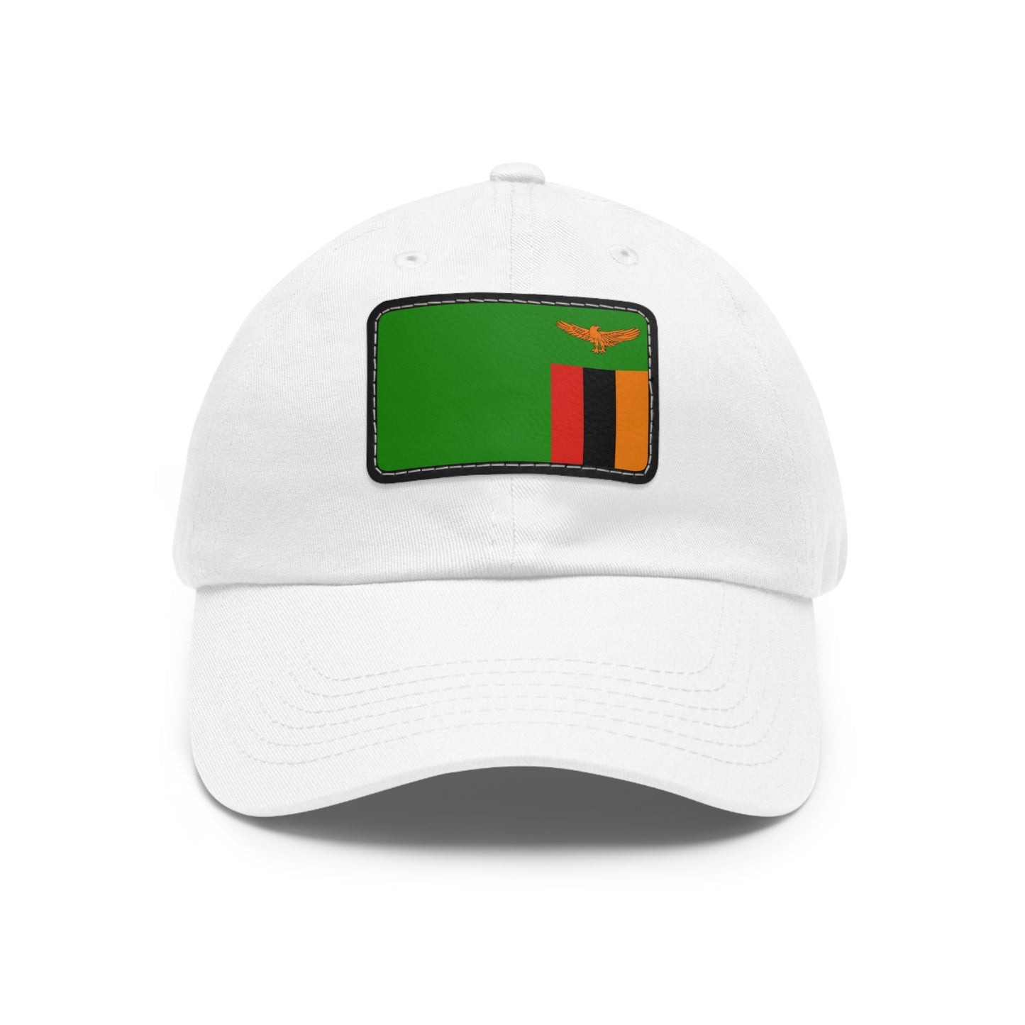 Zambia Leather Patch Hat