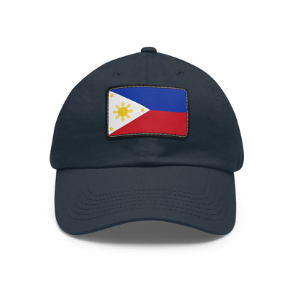 Philippines Leather Patch Hat