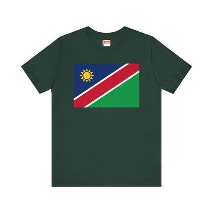 Namibia Flag on T-shirt