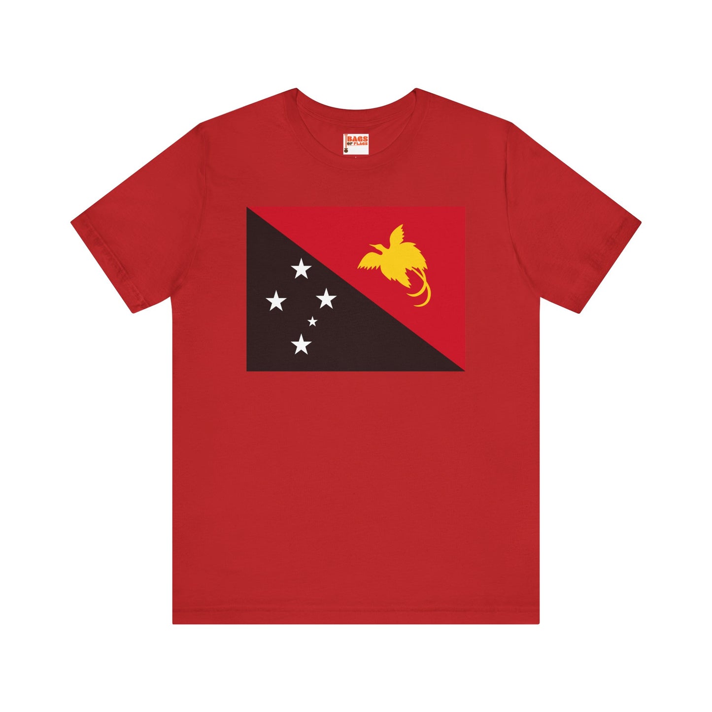 Papua New Guinea Flag on T-shirt