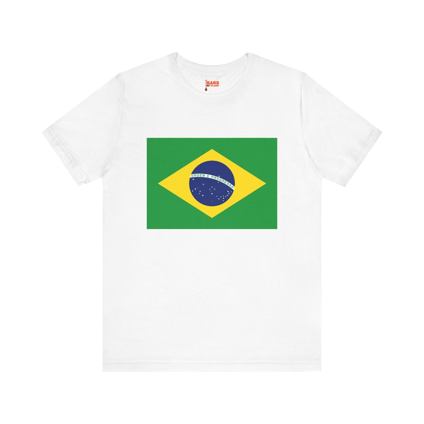 Brazil Flag on T-shirt