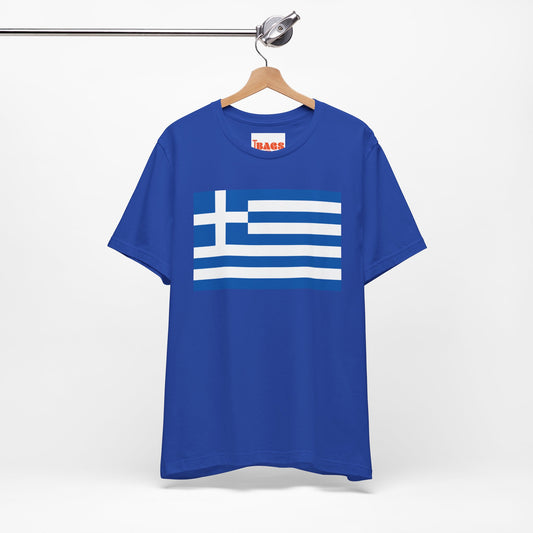 Greece Flag on T-shirt