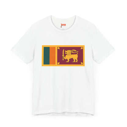 Sri Lanka Flag on T-shirt