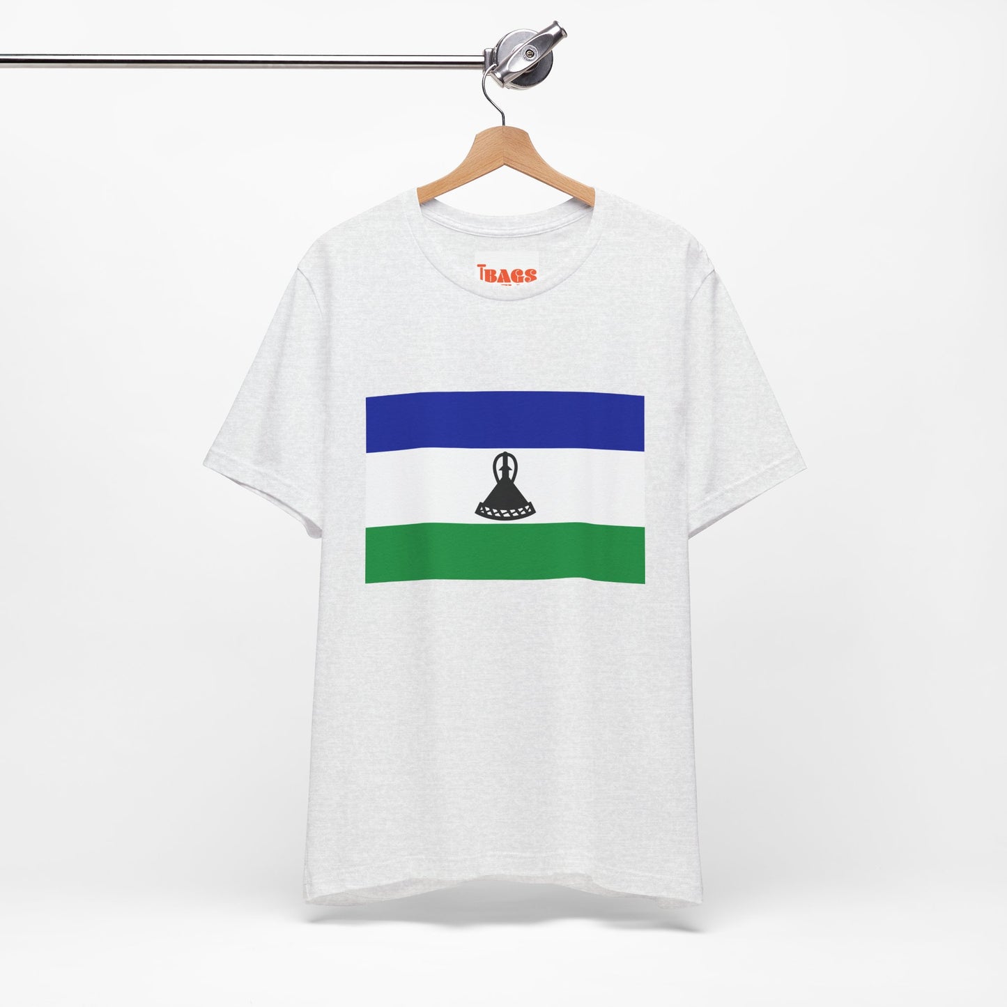 Lesotho Flag on T-shirt