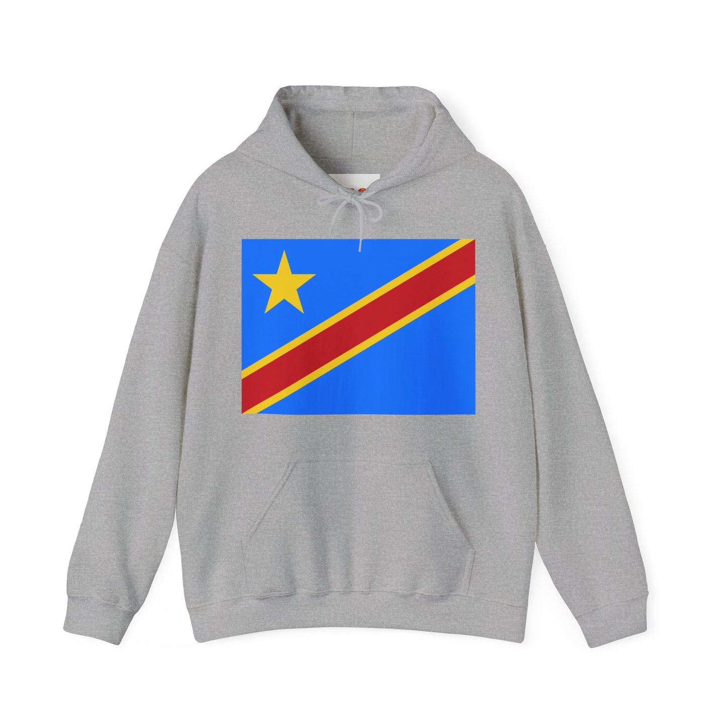 Democratic Republic of Congo Flag on Hoodie