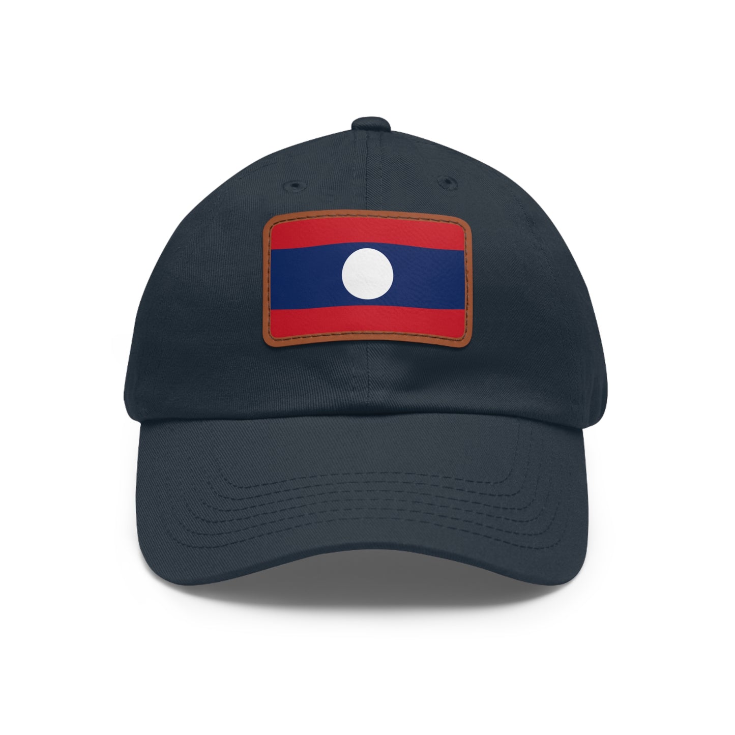 Laos Leather Patch Hat