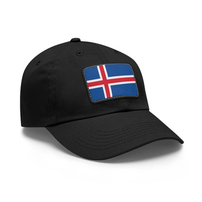 Iceland Leather Patch Hat