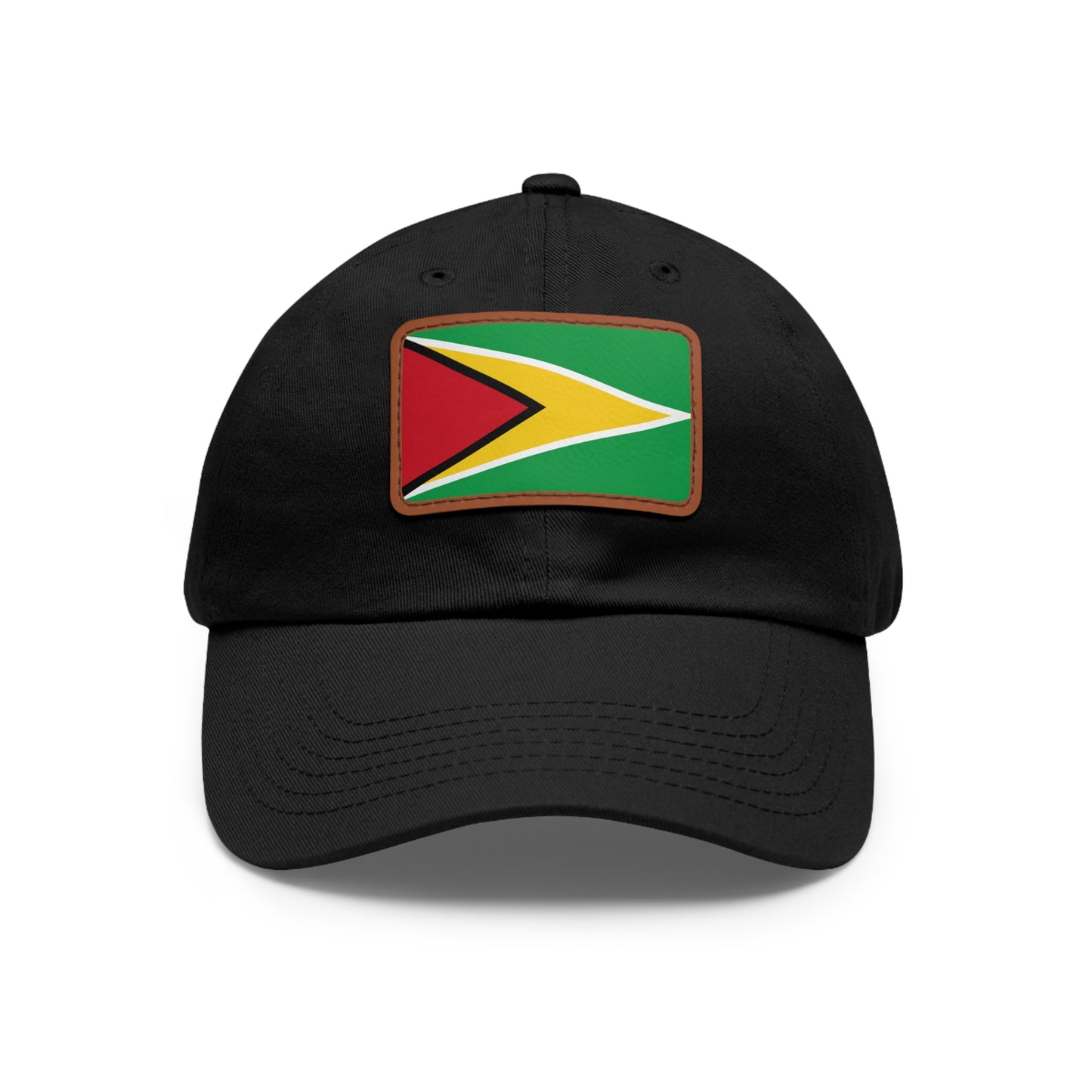 Guyana Leather Patch Hat