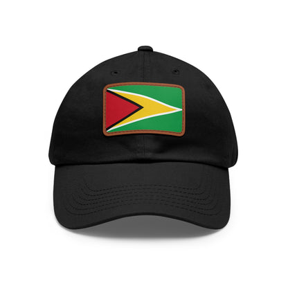 Guyana Leather Patch Hat