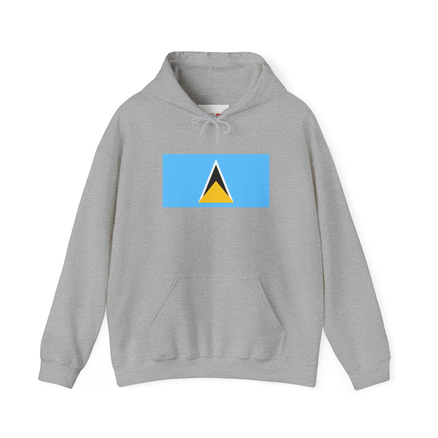 Saint Lucia Flag Hoodies