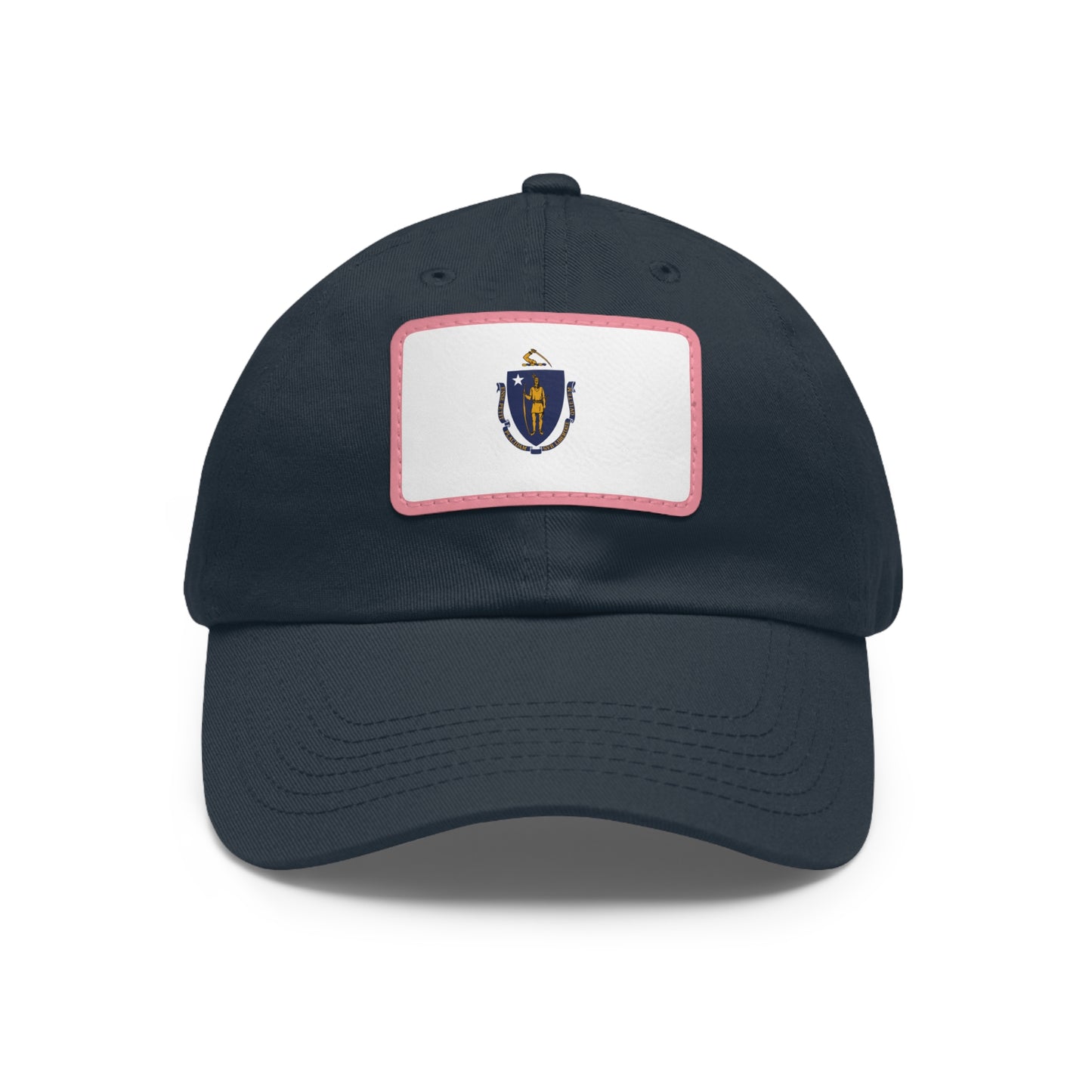 Massachusetts Leather Patch Hat