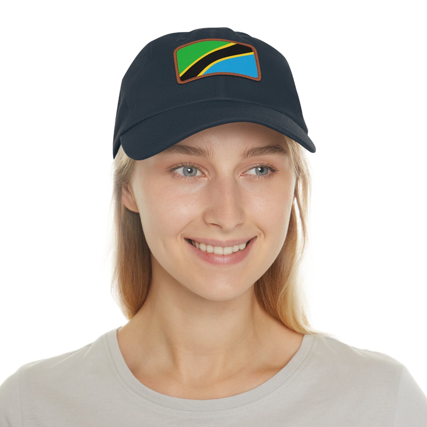 Tanzania Leather Patch Hat
