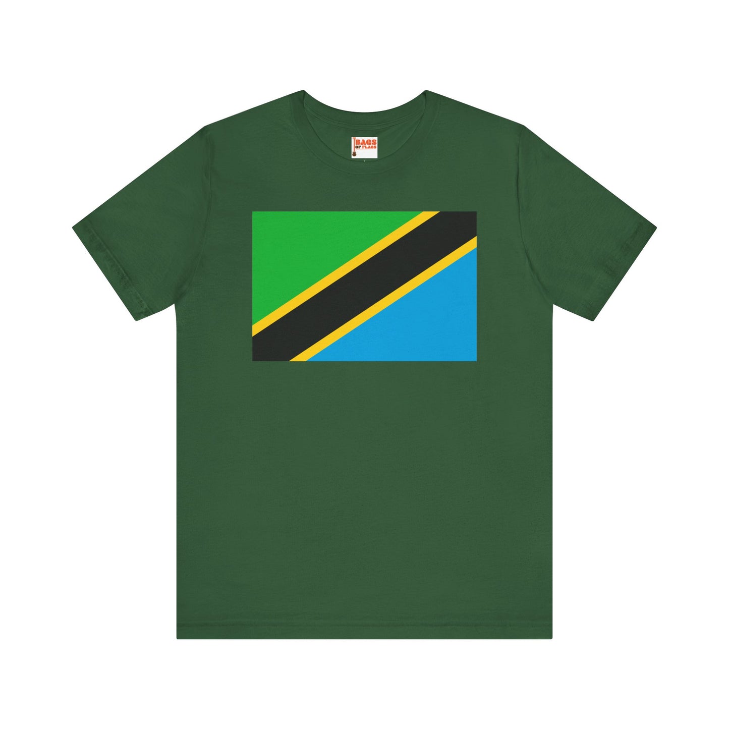 Tanzania Flag on T-shirt
