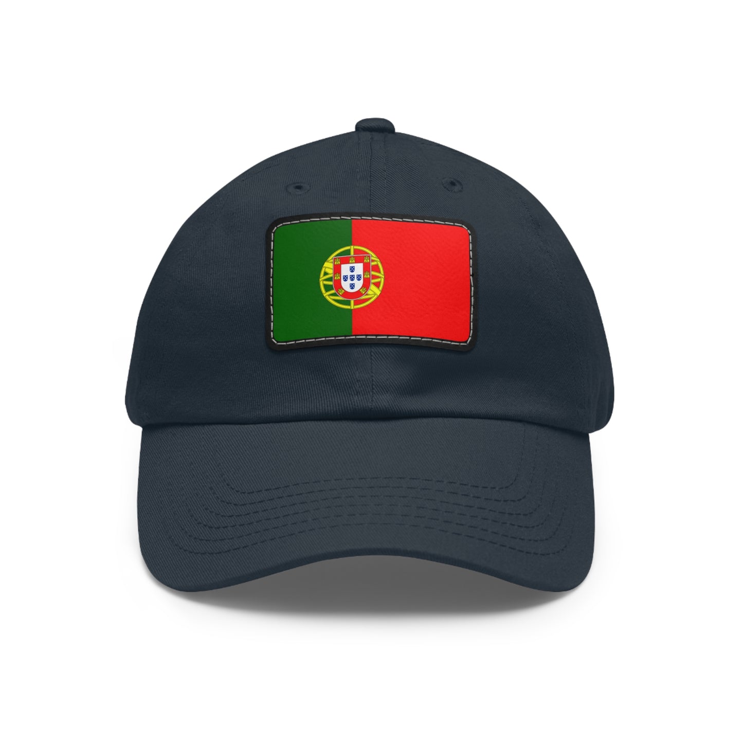 Portugal Leather Patch Hat