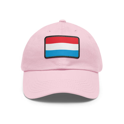 Luxembourg Leather Patch Hat