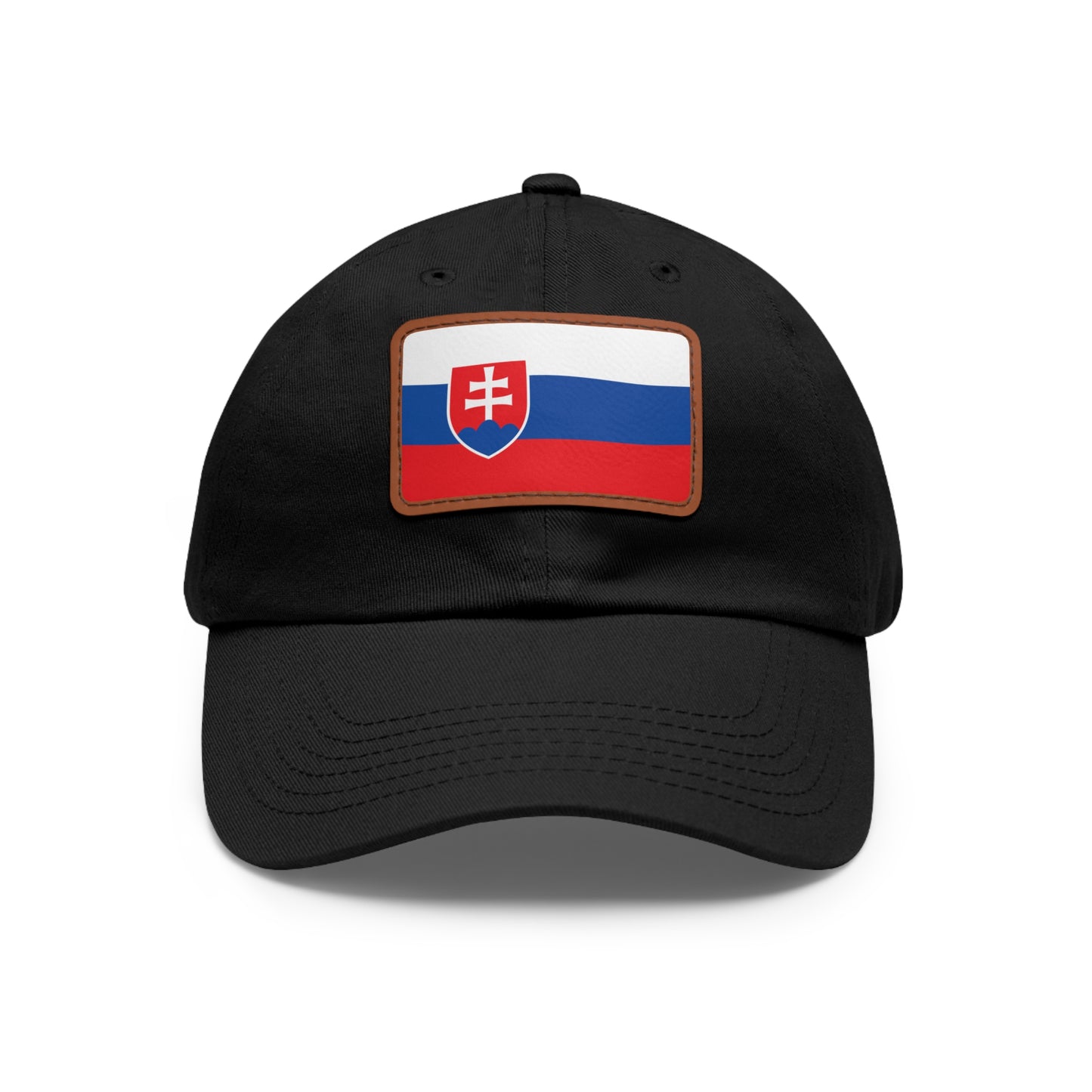 Slovakia Leather Patch Hat