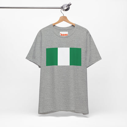 Nigeria Flag on T-shirt