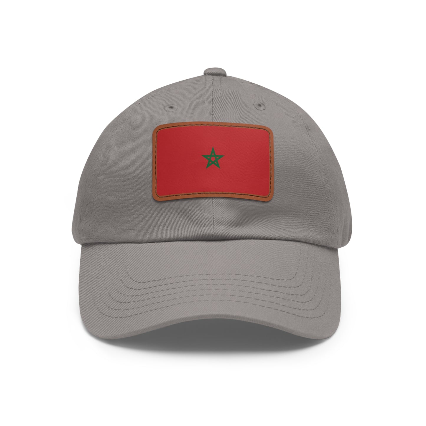 Morocco Leather Patch Hat