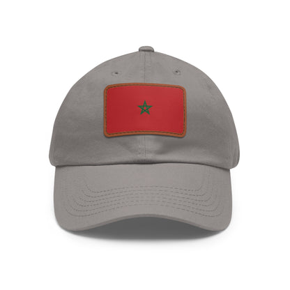 Morocco Leather Patch Hat