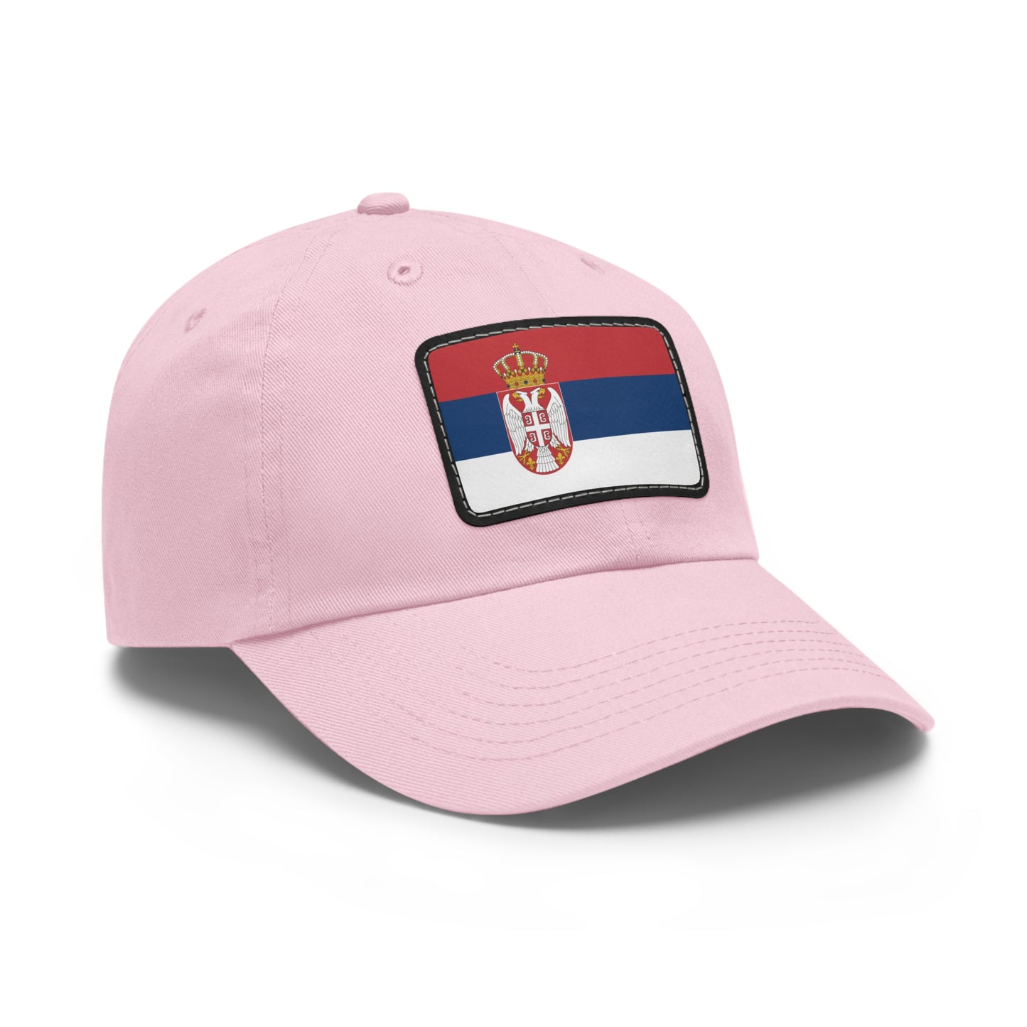 Serbia Leather Patch Hat