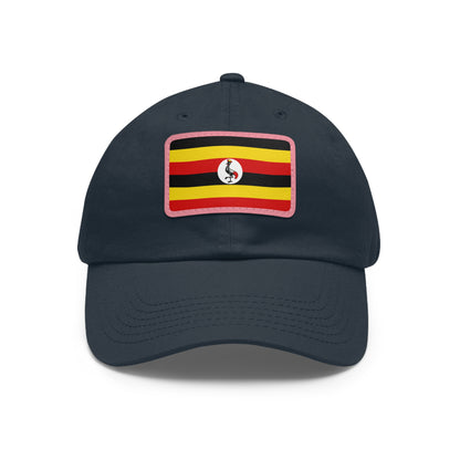 Uganda Leather Patch Hat